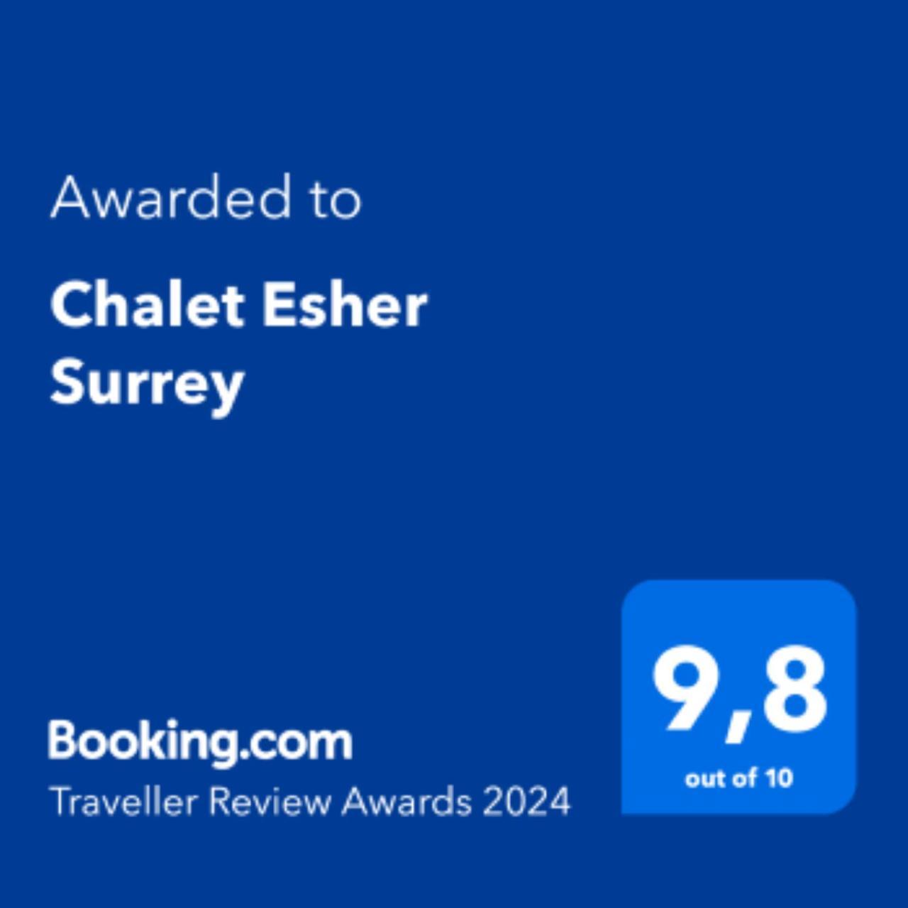 Chalet Esher Surrey Ried-Brig Exteriör bild